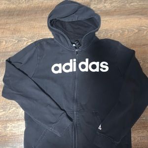 Adidas zip up hoodie